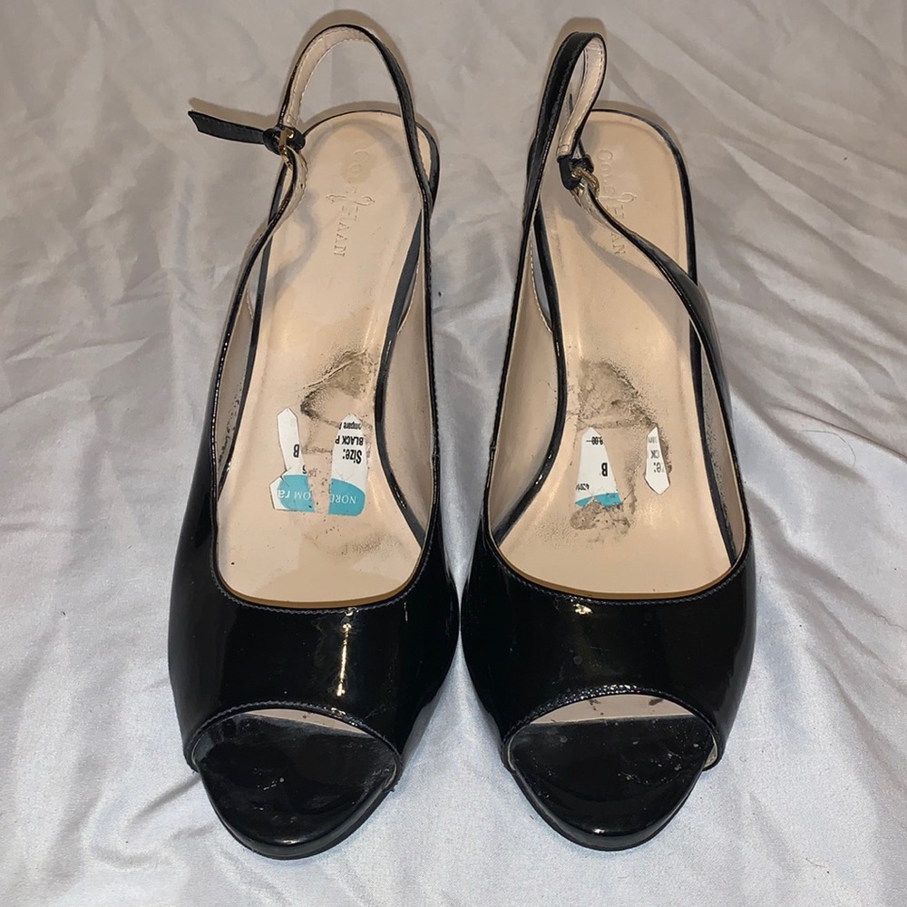 black heels